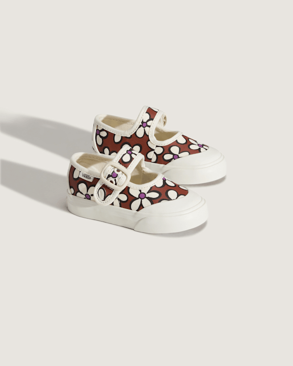 Vans - Toddler Mary Jane Shoes (1-4 Years), Orange, Size: 19 (obrázek 3)