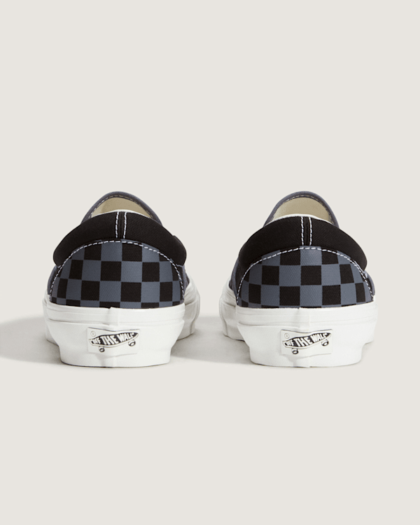 Vans - LX Classic Slip-On 98 CHECKERBOARD Steel Shadow, Man, Grey, Size: 46 (obrázek 4)