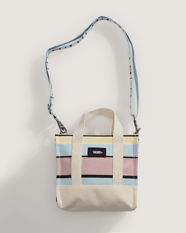 Vans - Lil Pergs Checkerboard Tote Bag, Man, Yellow, Size: One size