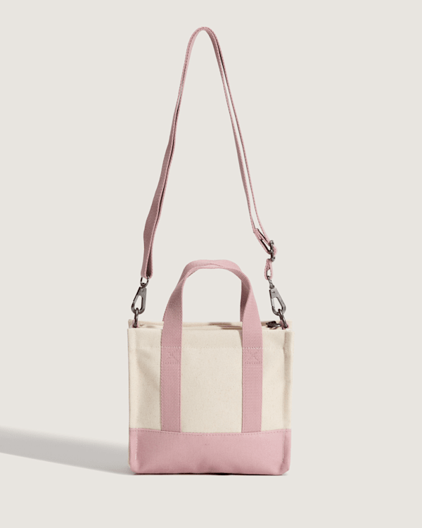 Vans - Lil Pergs Checkerboard Tote Bag, Man, Pink, Size: One size (obrázek 3)