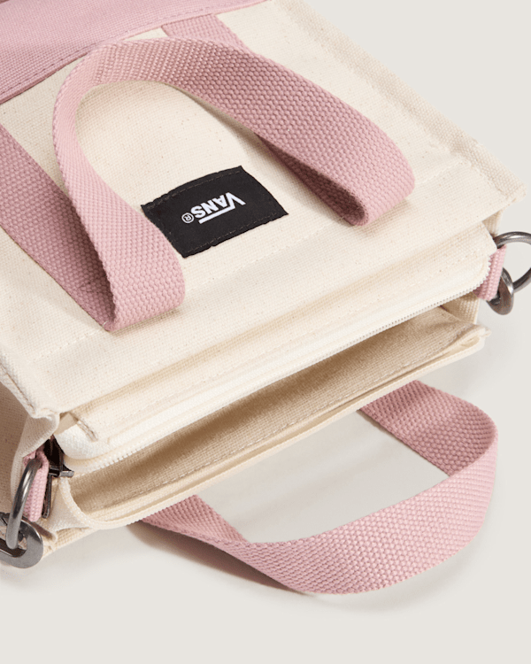 Vans - Lil Pergs Checkerboard Tote Bag, Man, Pink, Size: One size (obrázek 4)