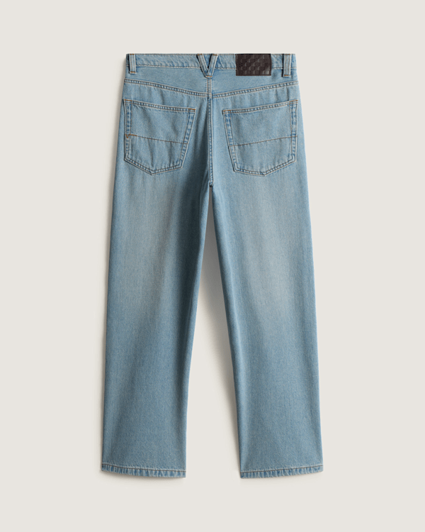 Vans - Cinched Check-5 Baggy Trousers, Woman, Blue, Size: 22 (obrázek 7)