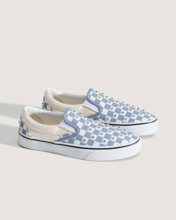 Vans - Classic Slip-On Shoes, Man, Blue, Size: 37 (obrázek 3)