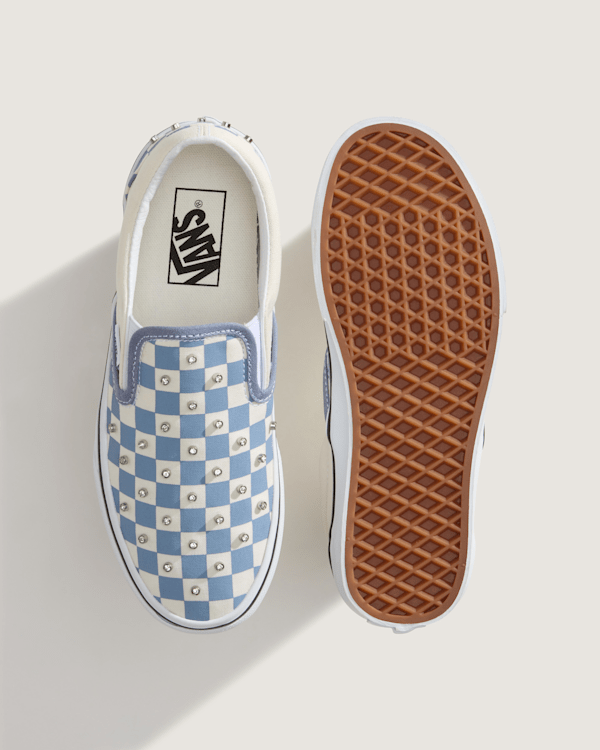 Vans - Classic Slip-On Shoes, Man, Blue, Size: 37 (obrázek 4)