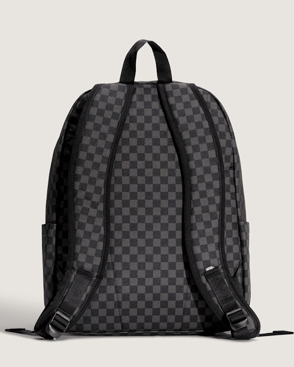 Vans - Old Skool Check Backpack, Grey, Size: One size (obrázek 3)