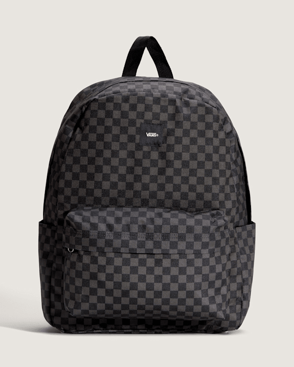 Vans - Old Skool Check Backpack, Grey, Size: One size
