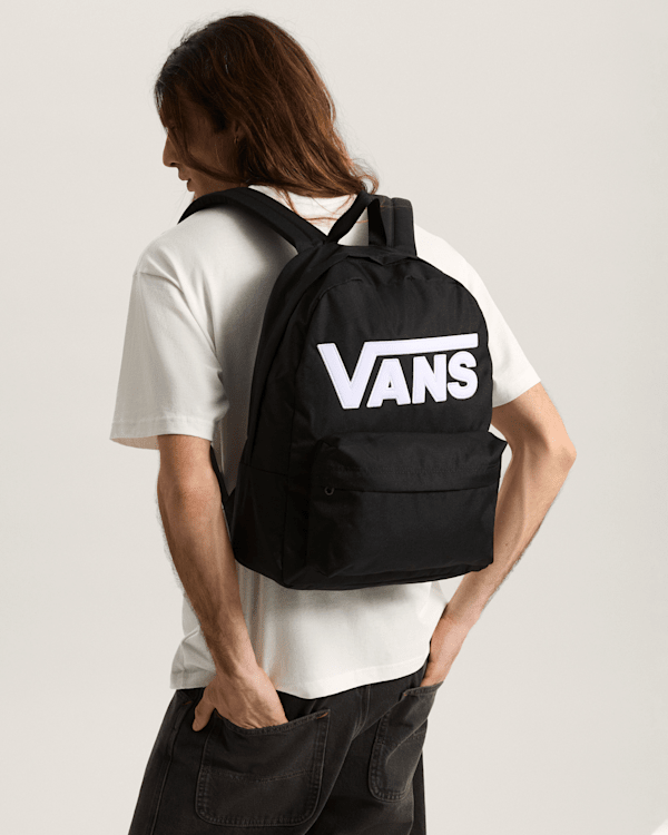 Vans - Old Skool Drop V Backpack, Black, Size: One size (obrázek 8)