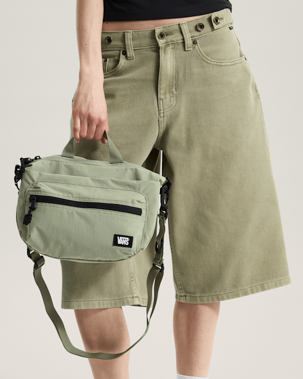 Vans - Wilder Crossbody Soft Sage, Man, Beige, Size: One size (obrázek 5)