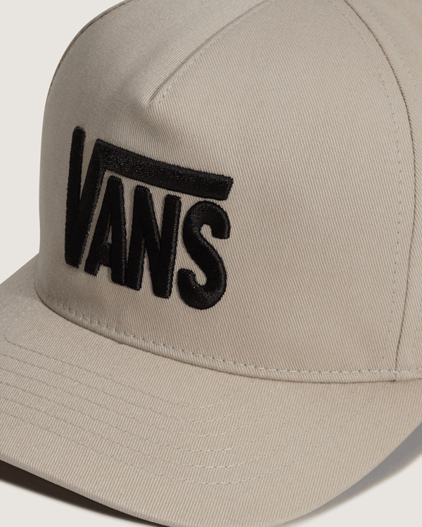 Vans - Stretch Logo Snapback Hat, Man, Beige, Size: One size (obrázek 3)