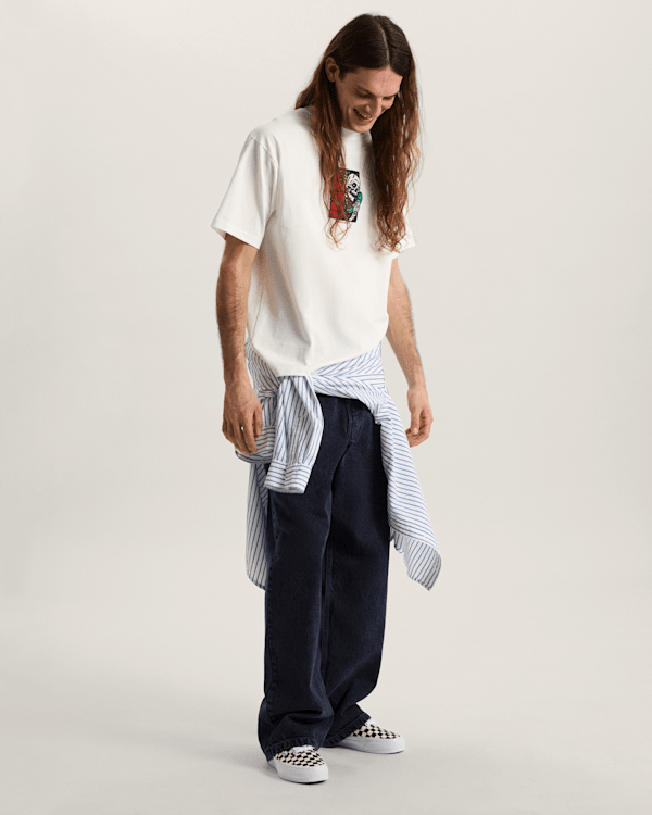 Vans - Feel So Alive T-Shirt, Man, White, Size: XS (obrázek 5)