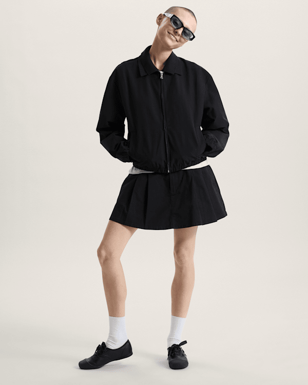 Vans - Tt Lightweight Bomber Jacket, Woman, Black, Size: L (obrázek 6)