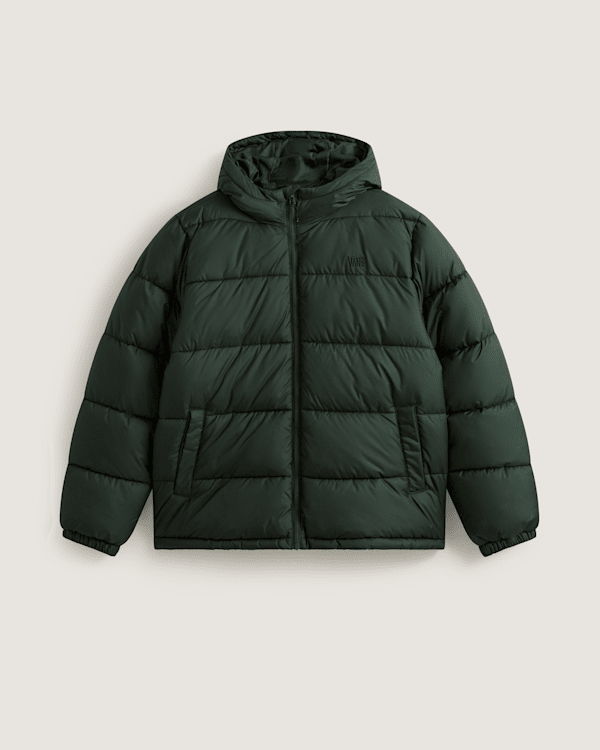 Vans - Hillgate Hooded Puffer Jacket, Man, Green, Size: XXL