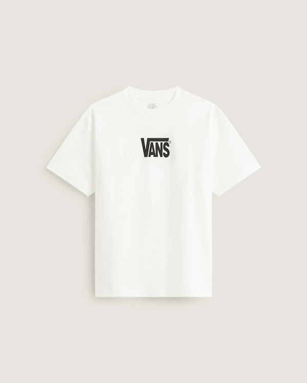 Vans - Stretch Logo T-Shirt, Man, White, Size: S