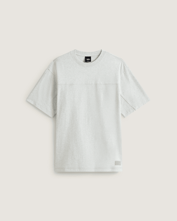 Vans - Contrast Stitch Loose Fit SS Tee ASH HEATHER, Man, Grey, Size: XS