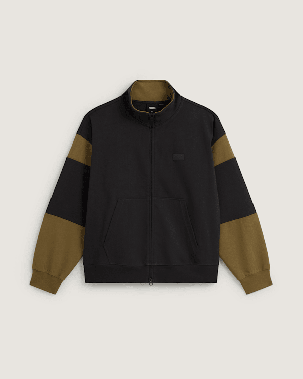 Vans - Retro Sport Mock Neck Full Zip, Herren, Schwarz, Größe: XXL