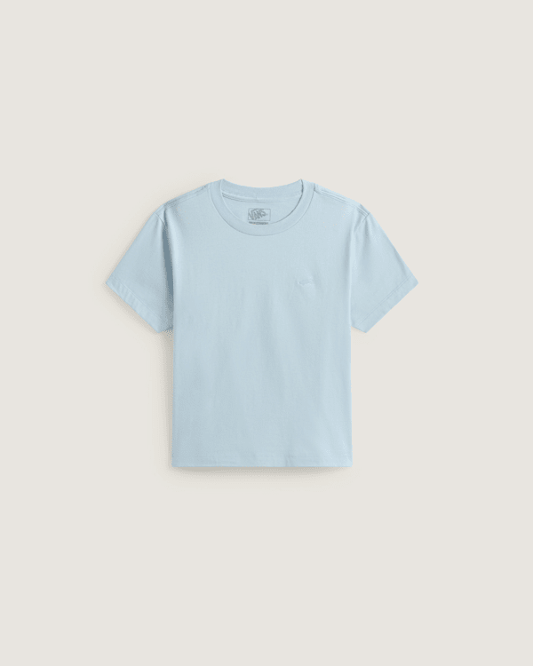 Vans - Salton Crew T-Shirt, Woman, Blue, Size: XXL