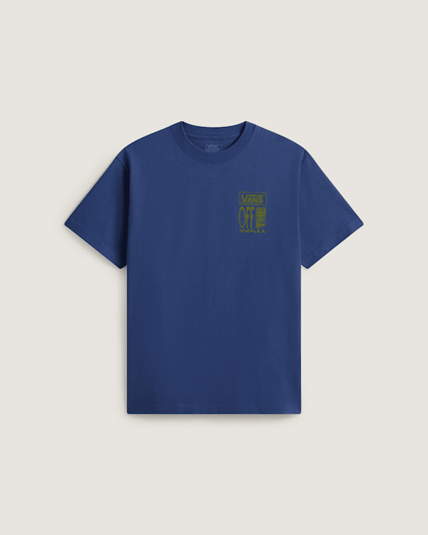 Vans - Cut and Paste SS Tee True Navy, Man, Blue, Size: XXL