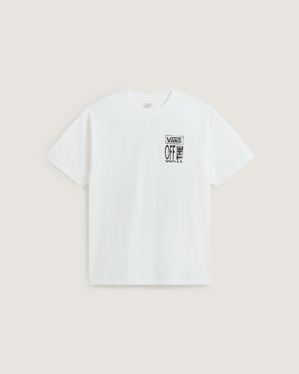 Vans - Cut and Paste SS Tee White, Herren, Weiß, Größe: XXL