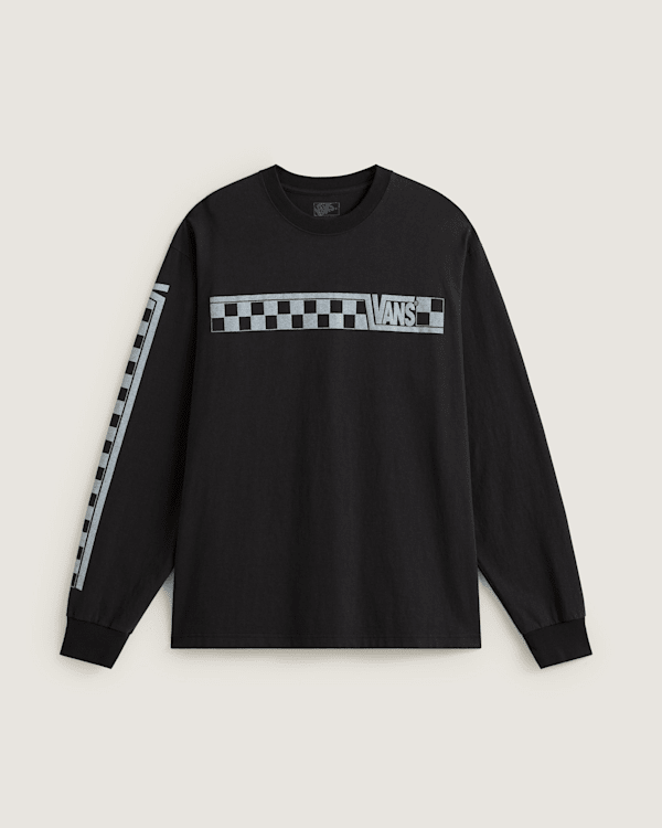 Vans - Vans Racing Long Sleeve Hoodie, Man, Black, Size: S