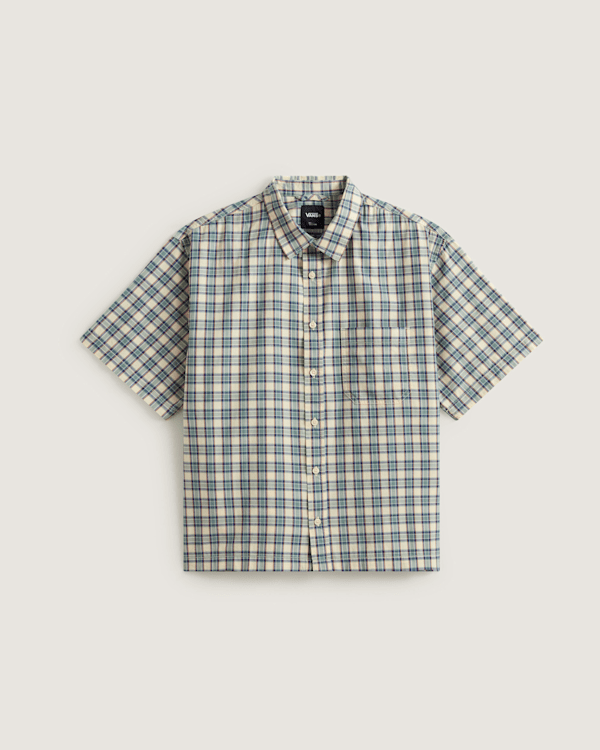 Vans - Larkspur Timber Plaid Shirt, Man, Blue, Size: XXL