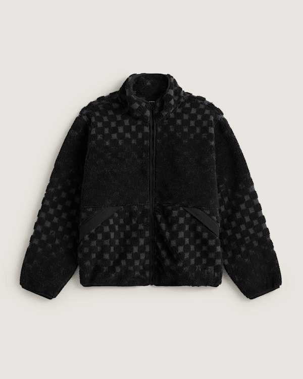 Vans - Nights High Pile Jacket Black, Man, Black, Size: XXL
