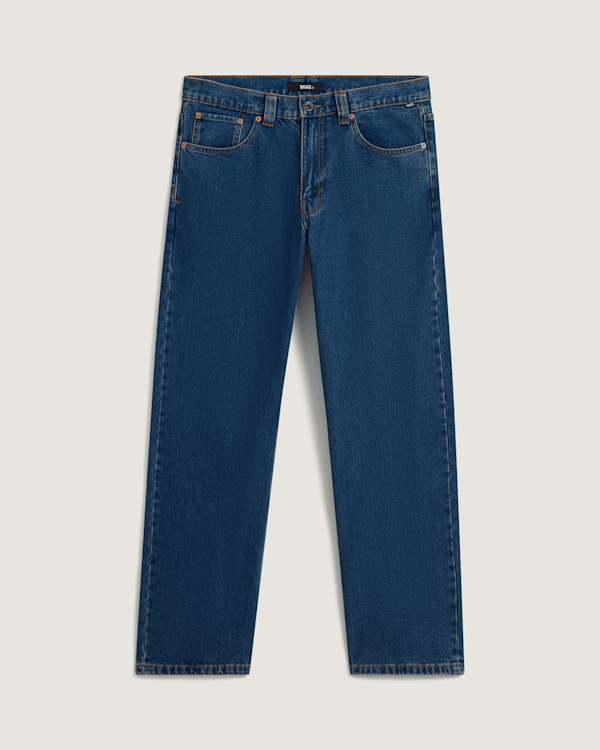 Vans - Check-5 Straight Denim Pant Vintage Indigo, Man, Blue, Size: 27