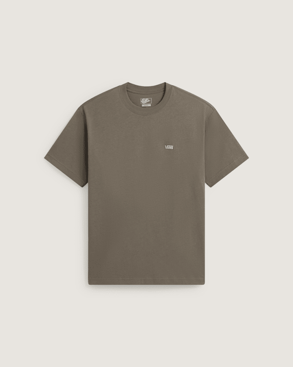 Vans - Left Chest II Logo T-Shirt, Man, Grey, Size: L