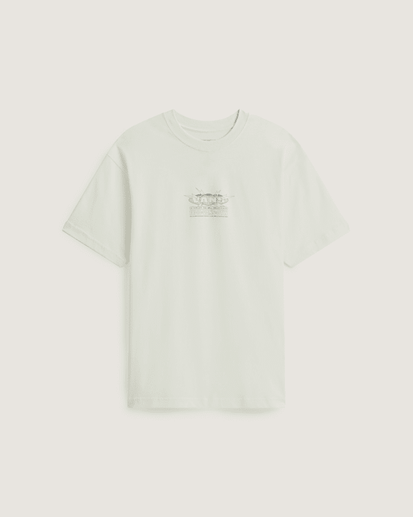 Vans - Vans Hotline Radio SS Tee marshmallow, Man, White, Size: XXL