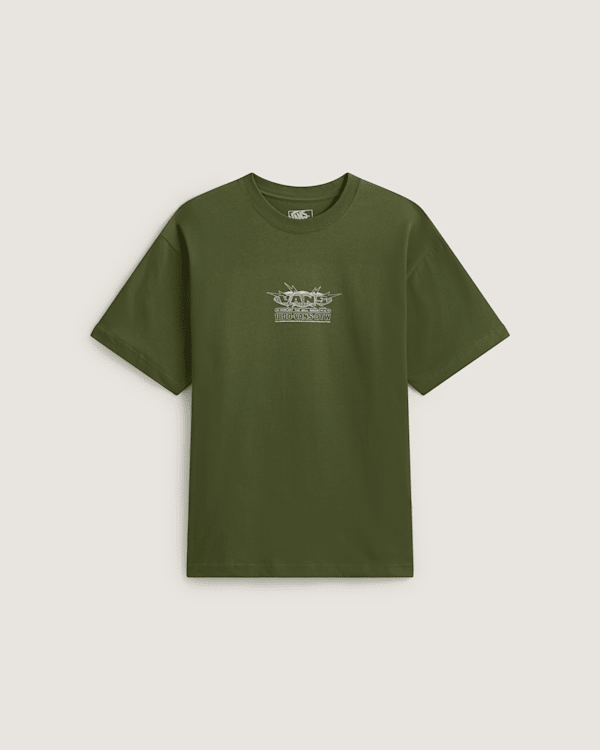 Vans - Vans Hotline Radio SS Tee Green Balsam, Man, Green, Size: S