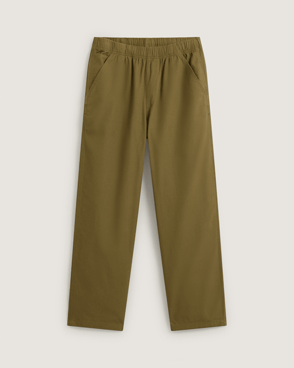 Vans - Addison Barrel Pant Olive Brown, Man, Beige, Size: XXL