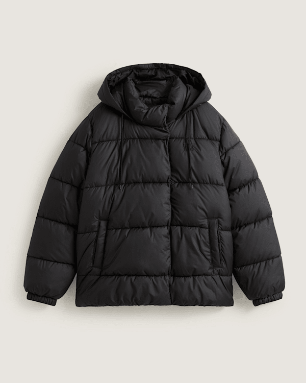 Vans - Hillgate Regular Length Puffer Black, Woman, Black, Size: XXS