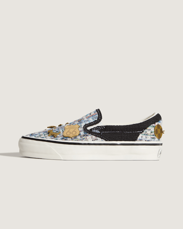 Vans - Premium Classic Slip-On Shoes, Man, Black, Size: 2.5