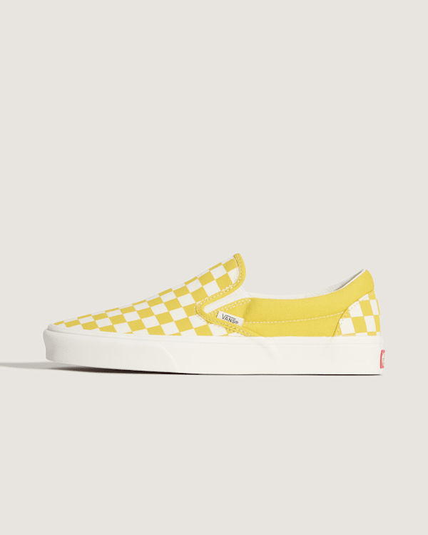 Vans - Classic Slip-On Shoes, Man, Yellow, Size: 4