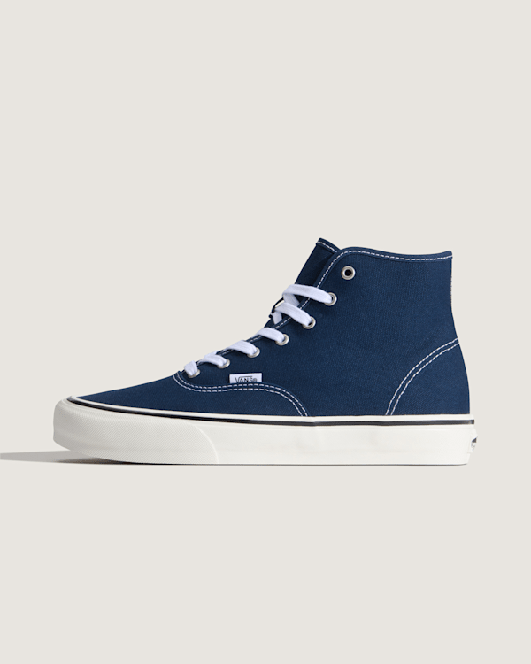 Vans - Authentic Hi 2.0 Shoes, Man, Blue, Size: 4