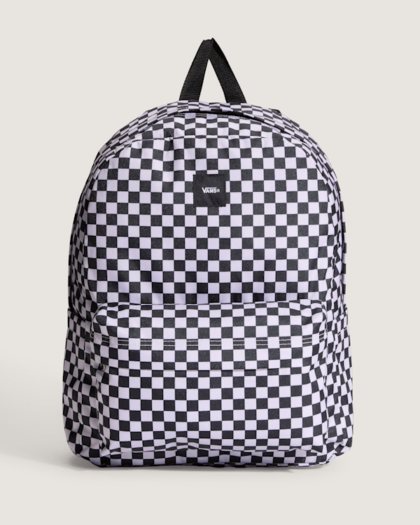 Vans - Old Skool Checkerboard Backpack, Pink, Size: One size