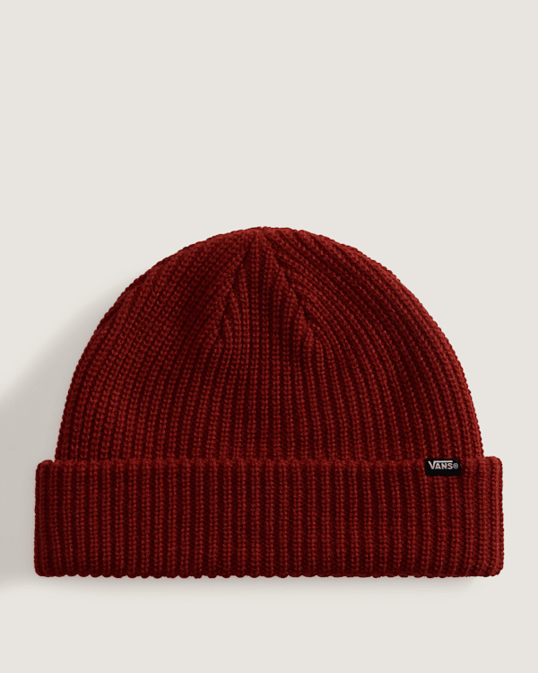 Vans - Core Basic Cuff Beanie, Man, Red, Size: One size