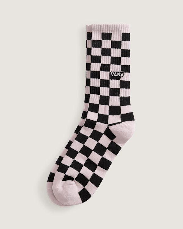 Vans - Checkerboard Crew-Socken (1 Paar), Herren, Rosa, Größe: M (38.5-42​)