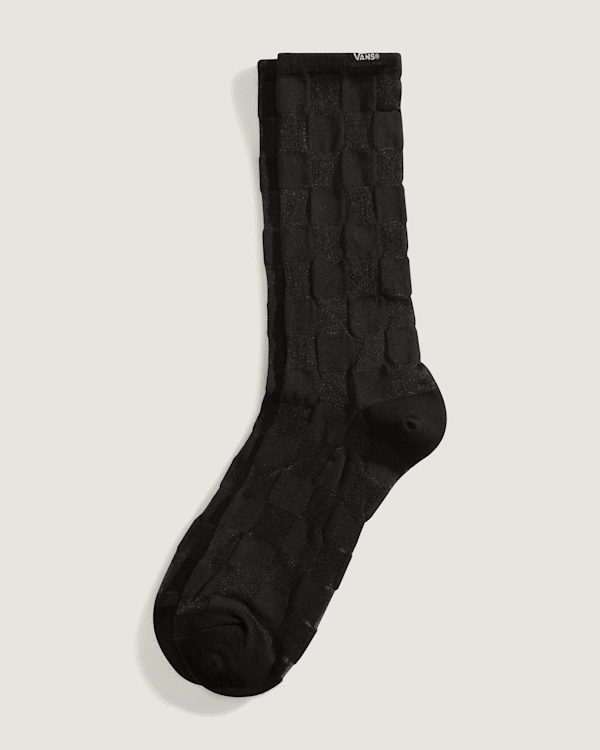 Vans - Hazy Sheer Crew Black/Black, Man, Black, Size: S (2.5-5​)