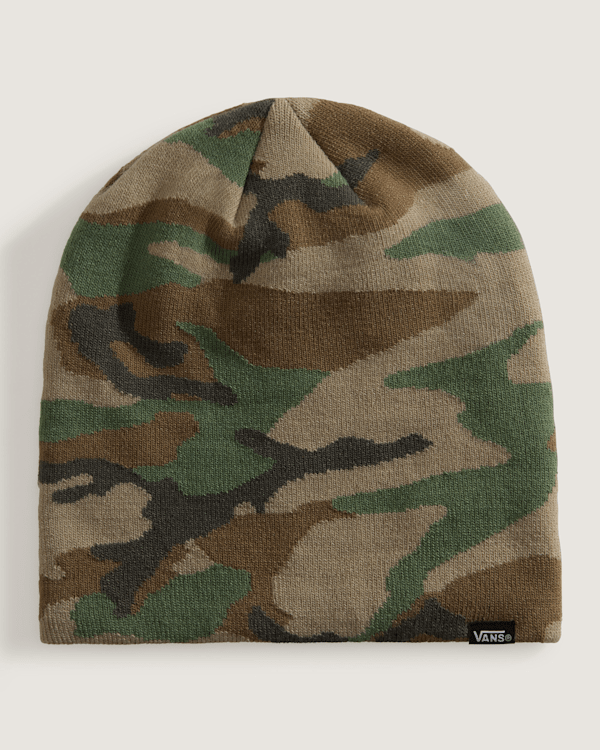 Vans - Vans Skull Beanie, Man, Brown, Size: One size