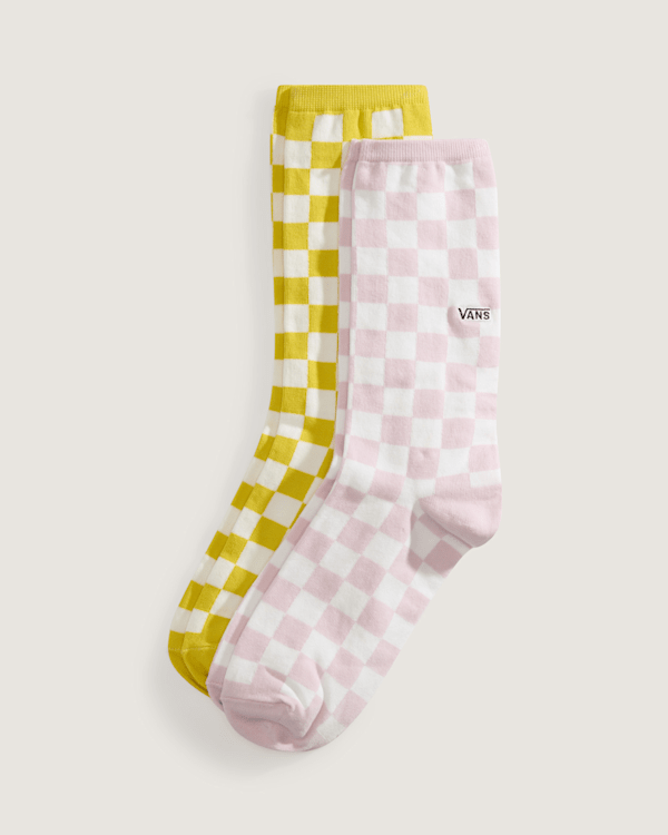 Vans - Ticker Crew Socks (2 Pairs), Man, Yellow, Size: M (38.5-42​)