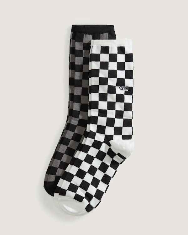 Vans - Ticker Crew Socken (2 Paar), Herren, Schwarz, Größe: S (34.5-38​)