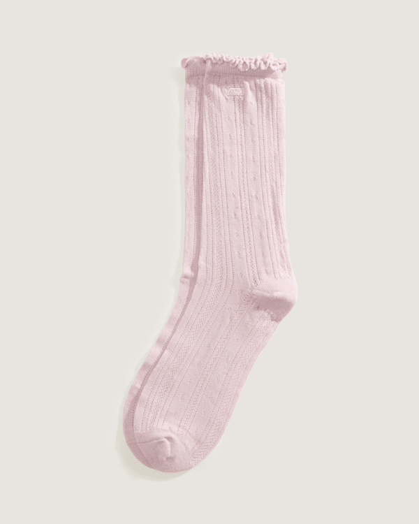 Vans - Pointelle Crew Pale Petal, Man, Pink, Size: S (2.5-5​)