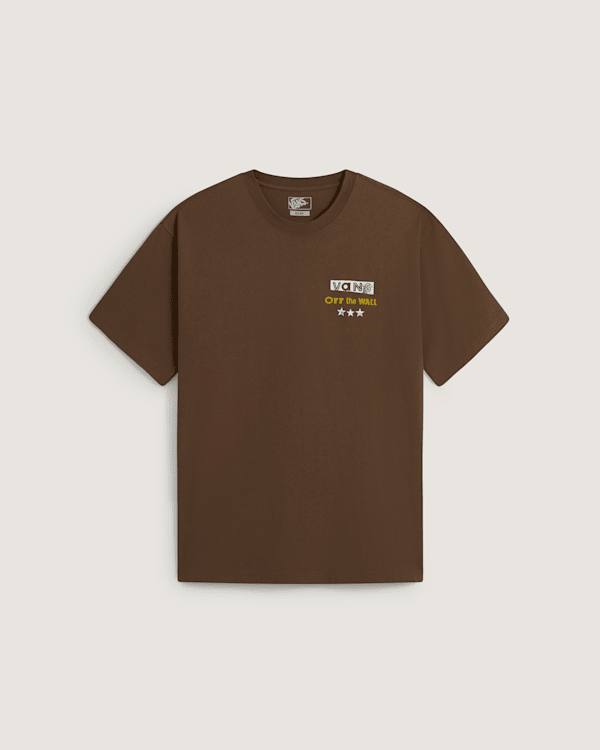 Vans - Distorted Reality SS Tee Vintage Cocoa, Herren, Braun, Größe: XXL