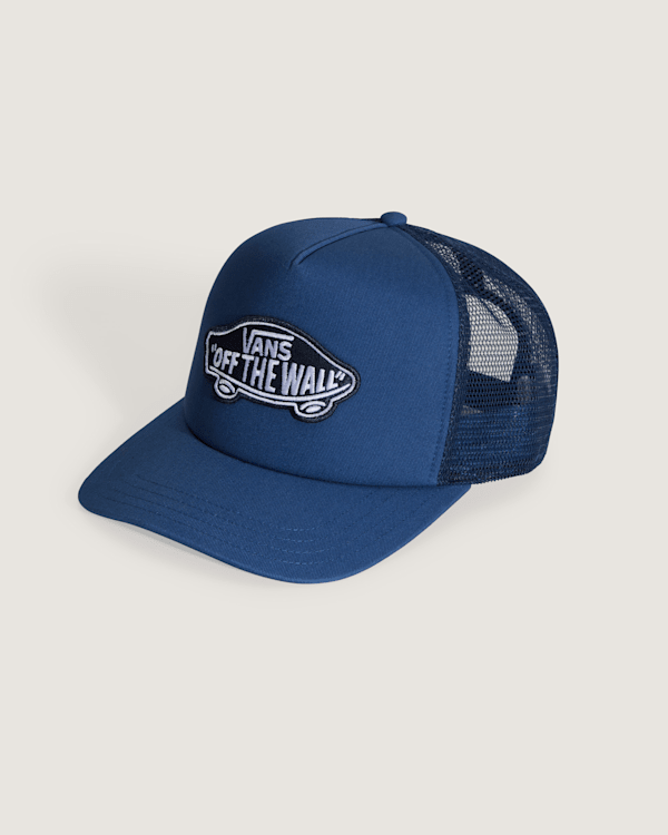 Vans - Classic Patch Trucker Hat, Man, Blue, Size: One size