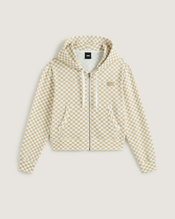 Vans - Pierce Shrunken Full Zip, Woman, White, Size: M