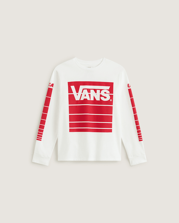Vans - Fast Terrain LS Tee White, White, Size: S