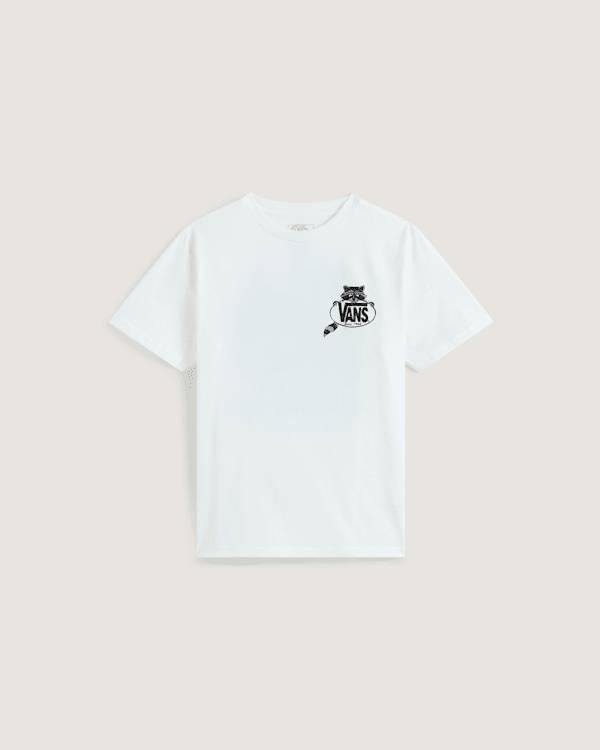 Vans - Kids Dumpster Raccoon T-Shirt (8-14 years), White, Size: M