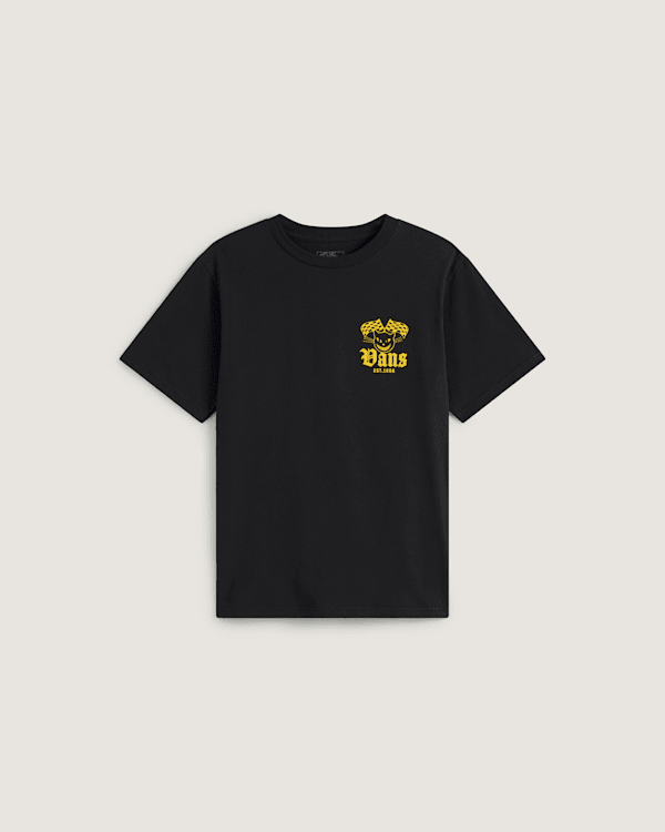 Vans - Kids Cat Club T-Shirt, Black, Size: XL