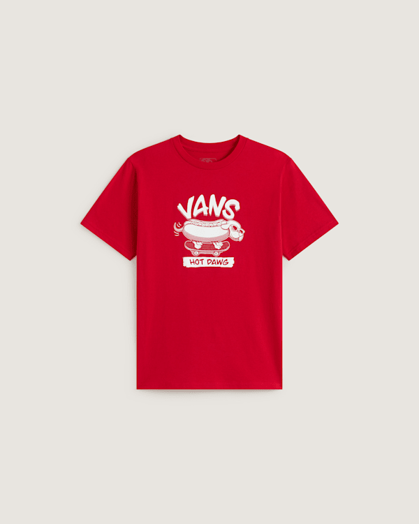 Vans - Kids Hot Dawg T-Shirt (8-14 years), Red, Size: S