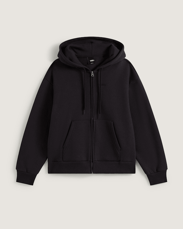 Vans - Salton Full-Zip Black, Woman, Black, Size: XXS
